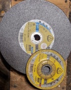 Zestaw 20 szt. tarcz Klingspor Kronenflex – 10xDuże(230mm) + 10xMałe(125mm)