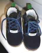 BARTEK__Granatowe skórzane trzewiki__21  wkł.13,5cm. NOWE?