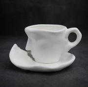 Retro zestaw ceramicznych filiżanek 260ML 