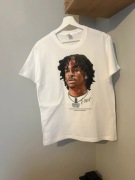 Koszulka biała z nadrukiem Ja Morant – rozmiar M