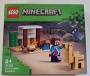 Lego 21251 Minecraft Pustynna Wyprawa Steva