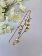 Naszyjnik | Długi naszyjnik z zawieszkami