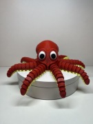 Ośmiornica antystresowa 3D ruchome macki zabawka sensoryczna PLA prezent