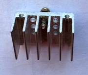 radiator aluminiowy   3 x 2 x 1,5 cm