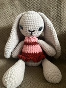 Pierwsza przytulanka - Króliczek hand-made