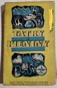 Tatry i Pieniny - mapa 1958 r.