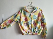 Nowa kurtka z kapturem kwiaty Made in Italy