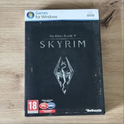 The Elder Scrolls V Skyrim BOX pudełko bez klucza PC premierowe PL