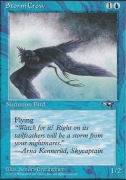 MTG Alliances: Storm Crow (Flying Left)
