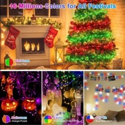 Smart Lampki LED RGB sterowanie aplikacją 16 mln kolorów