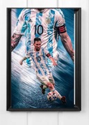 Plakat A4 kodak messi 