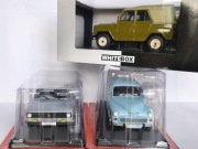 Samochody PRL Hachette - modele kolekcjonerskie Wołga Warszawa UAZ 1:24