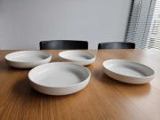 Talerz głęboki z porcelany Nessa Westwing Collection 4 sztuki