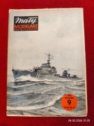 Mały Modelarz 9/1985 Francuski Niszczyciel LE TERRIBLE