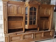 Zestaw mebli dębowych