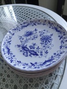 Talerze obiadowe wzór cebulowy Bavaria 