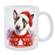 KUBEK Z PSEM Bulterier - IDEALNY PREZENT, PERSONALIZACJA,24H WYS