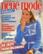 NEUE MODE 1 / 1981 ( jak burda, neuer ) + wykroje