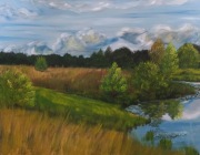 obraz olejny 40x50 krajobraz