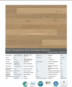 Deski podłogowe BOEN - Dąb Semi Smoked Animoso, Live Pure, Plank 138