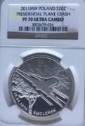 20 ZŁ SMOLEŃSK 2011 NGC PF70 ! MAX IDEAŁ