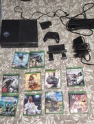 Xbox One + Kinect + 1 Pad + 10 Gier SPRAWNY