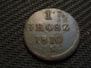 1 Grosz Księstwo Warszawskie1810 rok. I-S