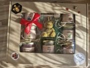 Zestaw prezentowy miodowy.owocowy  Zestaw miodów 