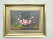 Reprodukcja obrazu I. L. Jensen na porcelanie Bing & Grondahl