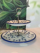 Patera ceramiczna Bolesławiec 2 w 1 27,5 cm ceramika Z.C. Bolesławiec 