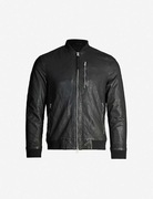 Allsaints KINO Leather Bomber L/M skórzana bomberka