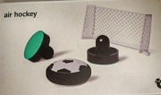 Air hokey Zebra Cymbergaj na baterie do gry na dowolnej powierzchni 