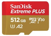 Sandisk 512gb extreme plus karta pamięci MicroSD 
