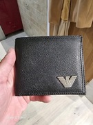 Meski portfel logowany dużo przegród solidny