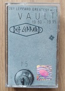 DEF LEPPARD: Vault: Def Leppard Greatest Hits 1980-1995 kaseta
