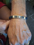 Bransoletka złota Versace 