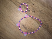 Biżuteria hand made naszyjnik I bransoletka 