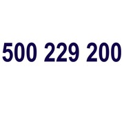 Złoty Numer 500 229 200