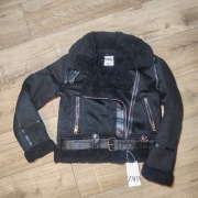 Kurtka zimowa, kożuszek korzuch przejściowa Zara