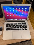 MacBook Air 13,3” Core i5, 8GB, SSD 256GB, bateria 433 cykle + ładowarka