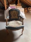 Fotel ludwik, antyk, stary fotel