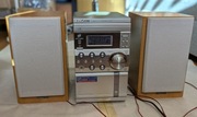 Kenwood RXD-M57WM – mini wieża stereo z kolumnami i pilotem 