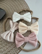 Opaski niemowlęce różowe