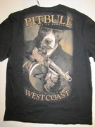 Pitbull Koszulka T-shirt Welcome to Gangland 100% Bawełna XL