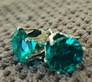 Nowe kolczyki w kolorze mięty 