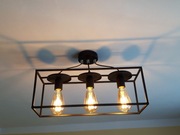 Lampa w stylu industrialnym. Hand made