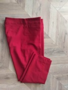 KappAhl spodnie damskie 2XL elastyczne strecz zgrabne 44 makowe pas98