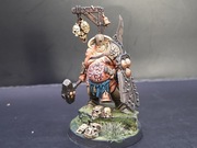 Warhammer Age Of Sigmar Lord of Blights Maggotkin of Nurgle Pomalowany