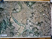 Rzym - zdjęcie lotnicze - vintage