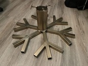 Stojak na choinkę Złoty